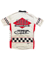 Load image into Gallery viewer, Vintage Squeaky Wheelers Seymour Cycle Jersey
