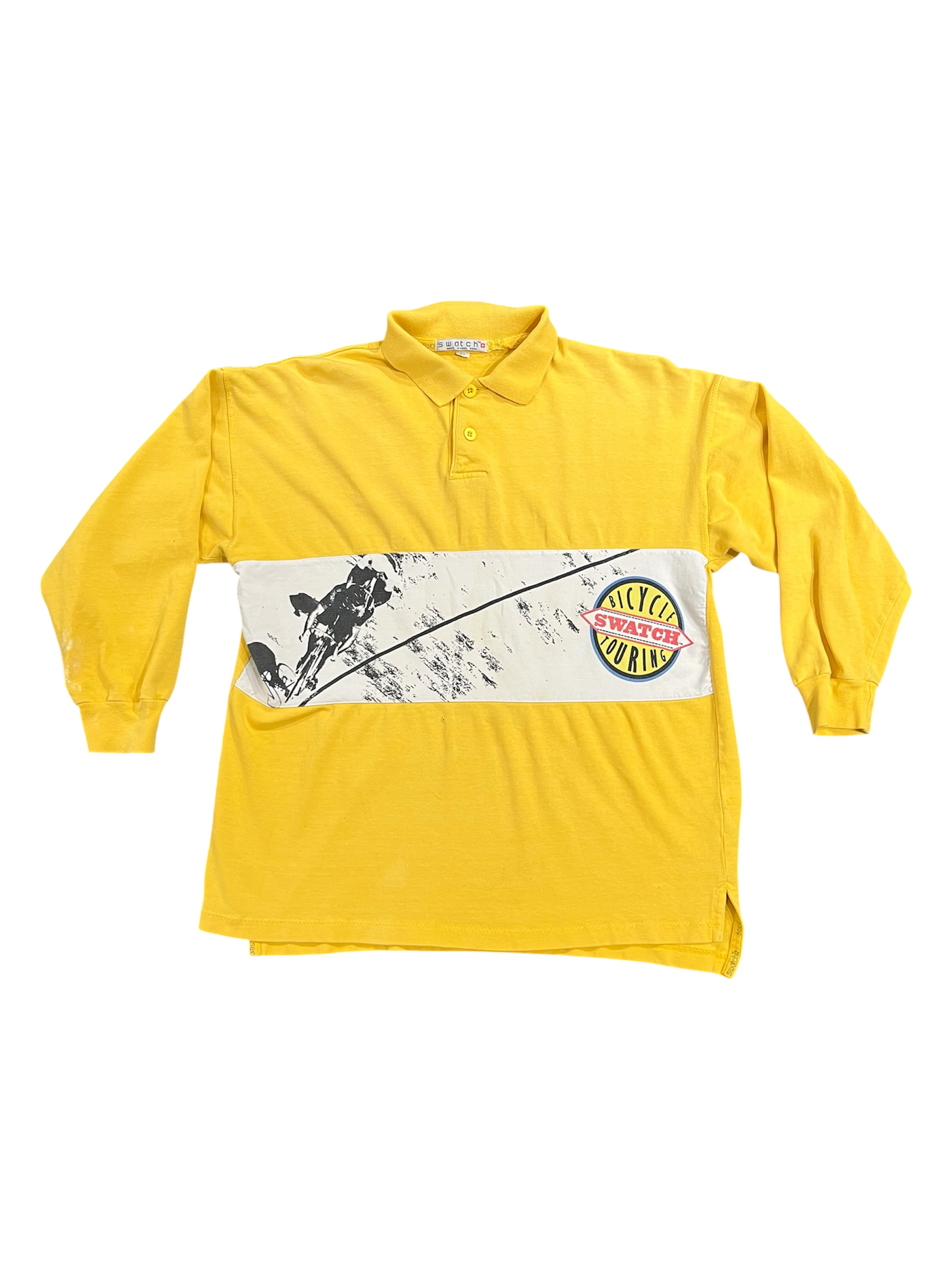 Vintage Swatch Bicycle Touring Shirt