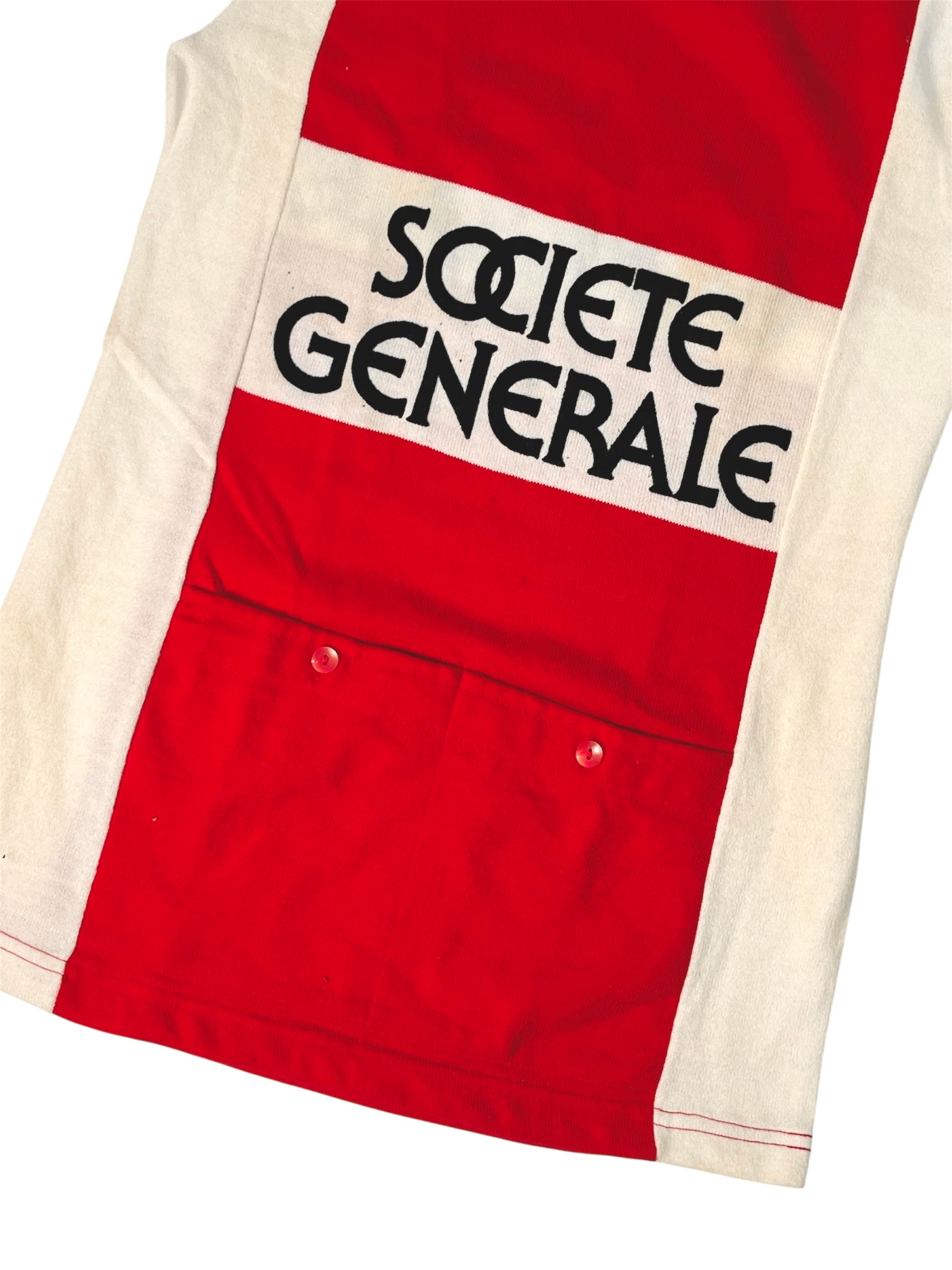 Vintage 70's Societe Generale Acrylic Jersey